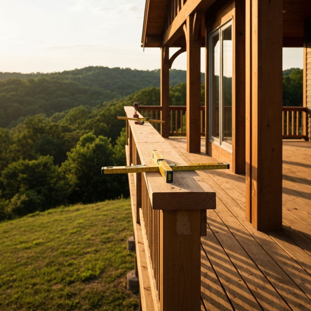 Custom deck craftsmanship in eastern Kentucky