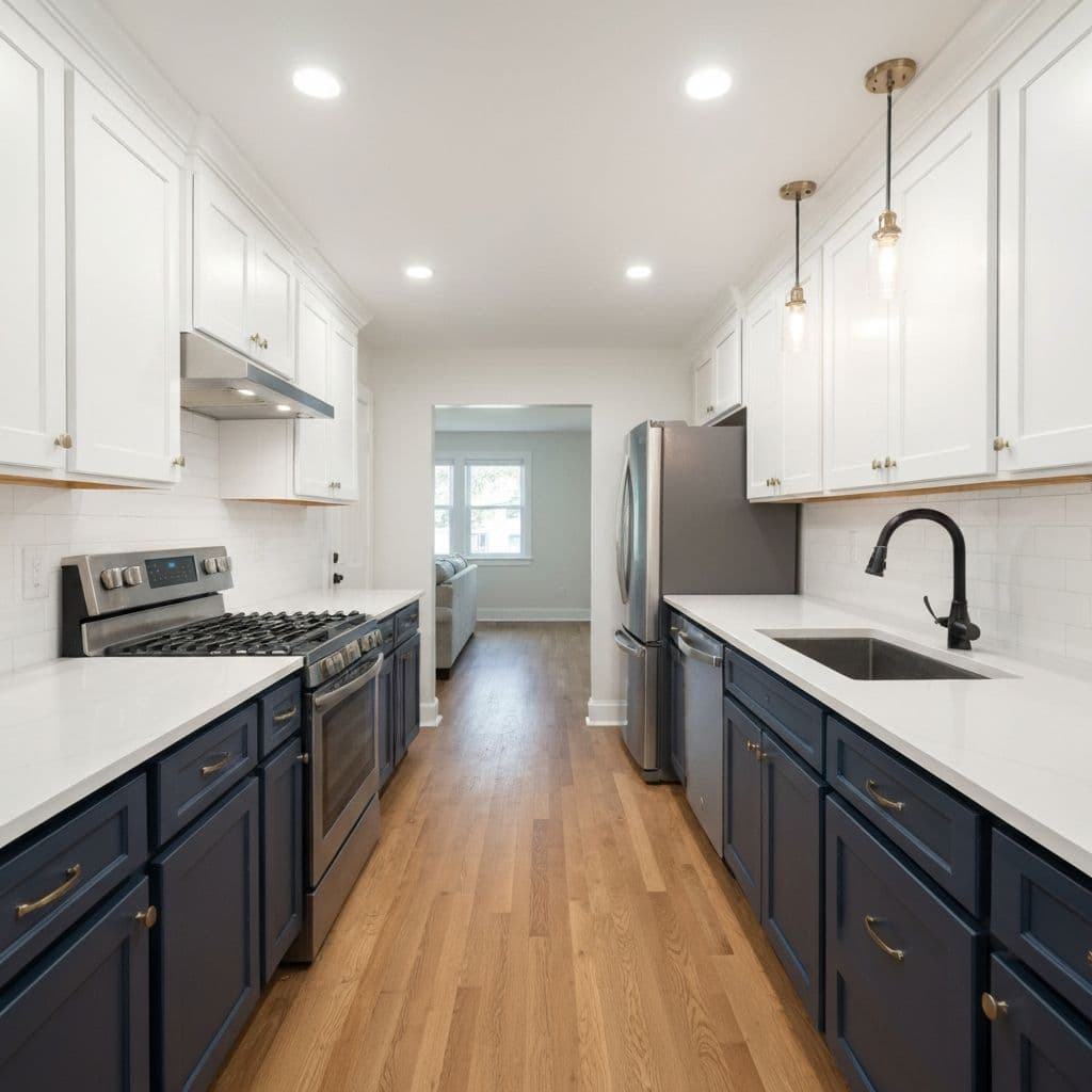 Galley Kitchen Open-Concept